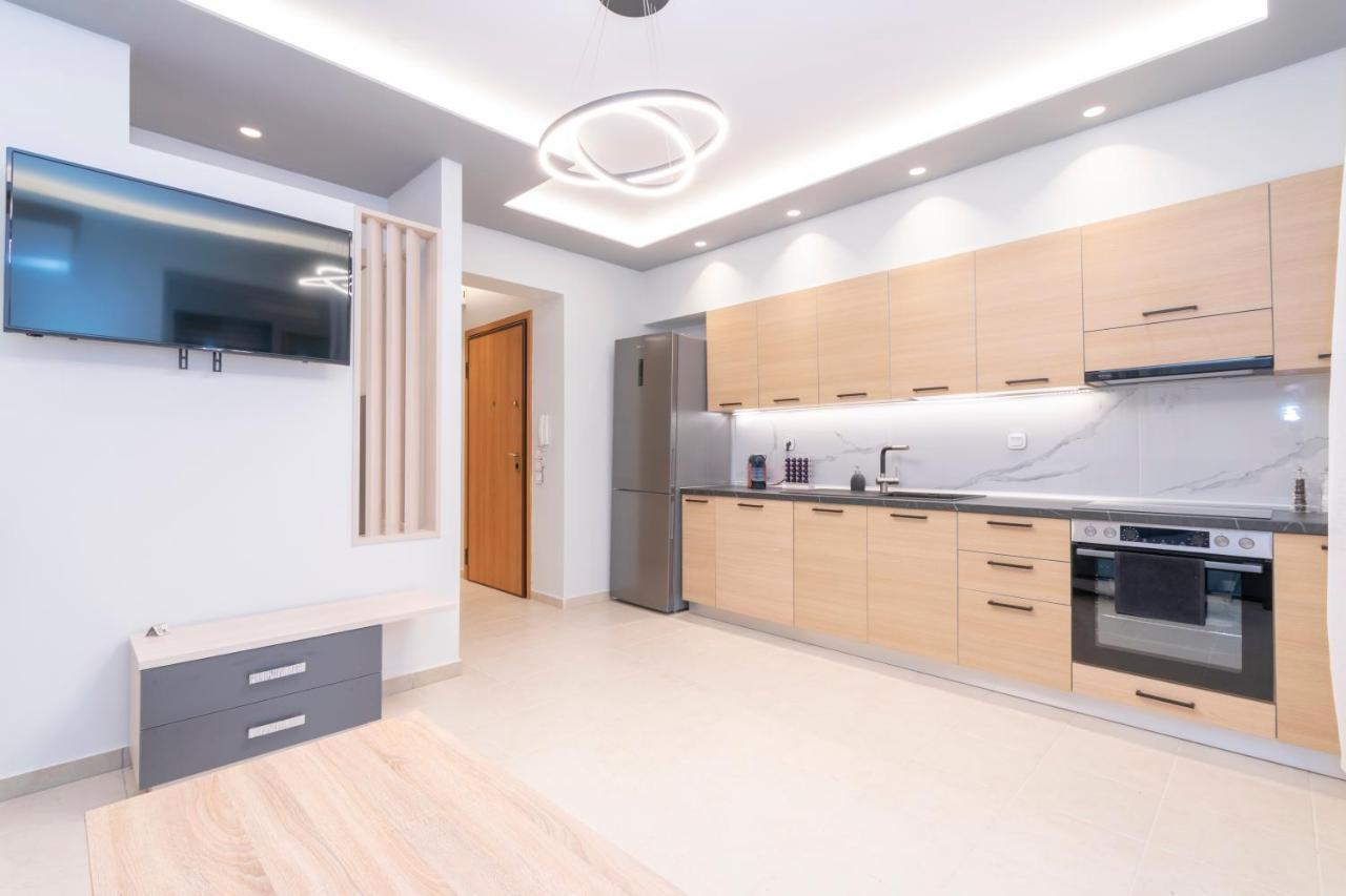 Sithoniars Luxury Ground Floor Apartment With Private Garden Neos Marmaras Bagian luar foto