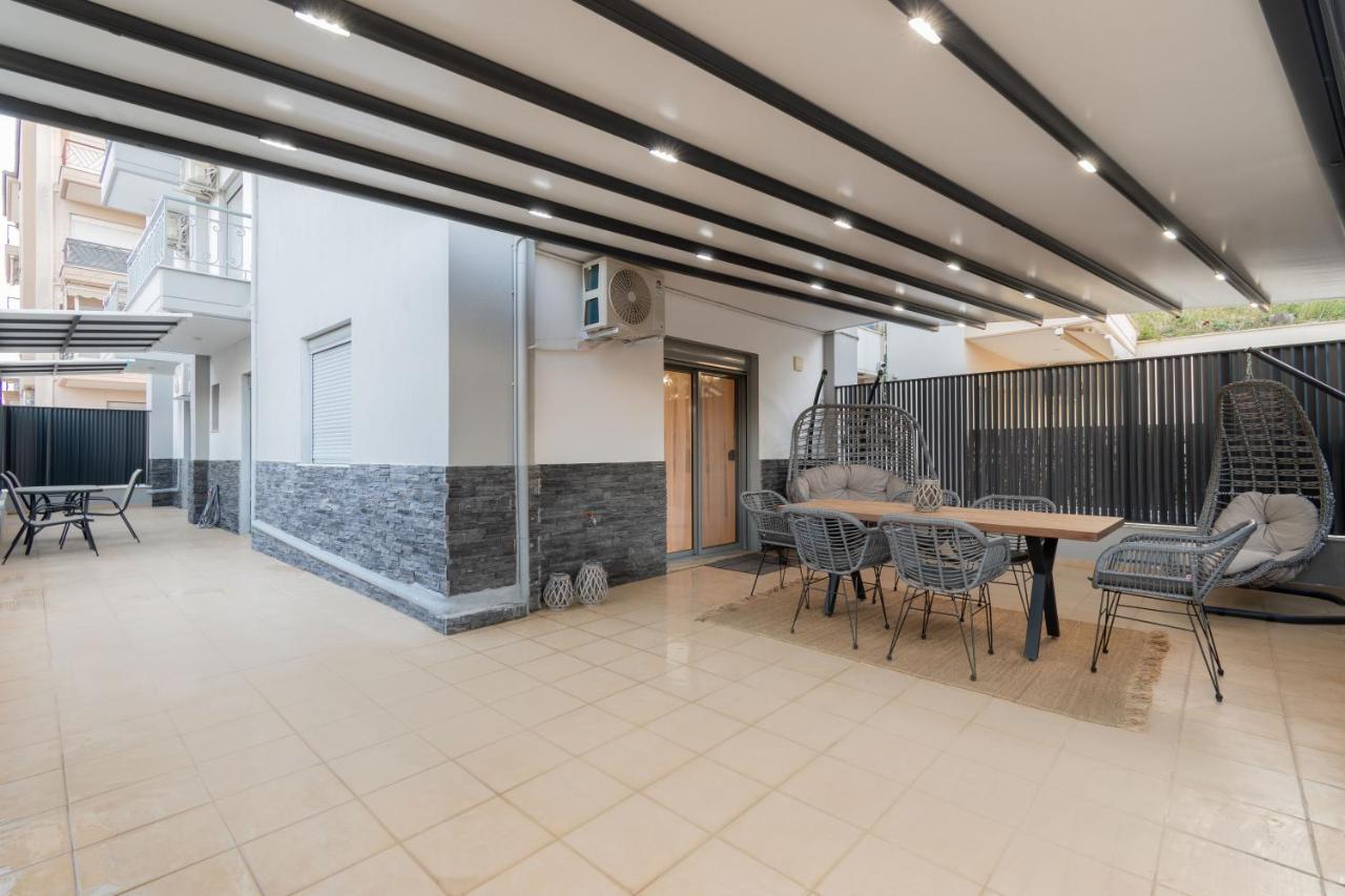 Sithoniars Luxury Ground Floor Apartment With Private Garden Neos Marmaras Bagian luar foto